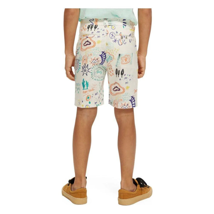 SCOTCH & SODA Kids All-Over Printed Chino Shorts