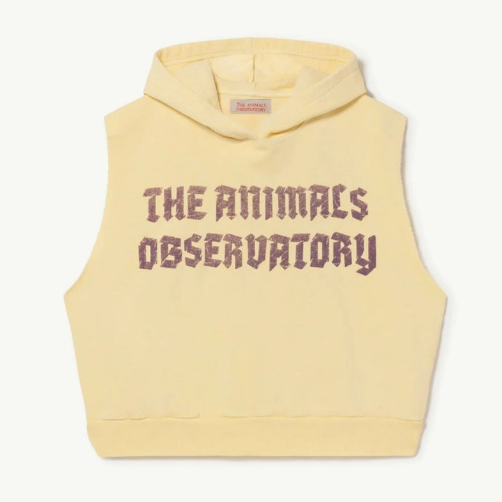 THE ANIMALS OBSERVATORY Yellow Whale Kids Sweatshirt - 4Y