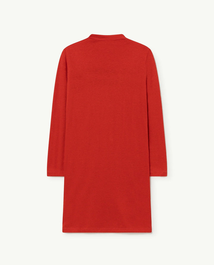 THE ANIMALS OBSERVATORY Red Dragon Girl's Dress - 4Y/6Y