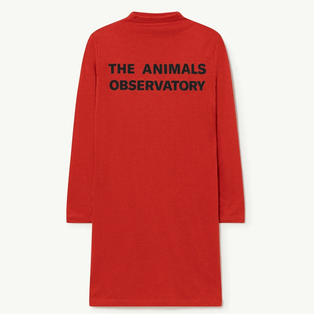 THE ANIMALS OBSERVATORY Red Dragon Girl's Dress