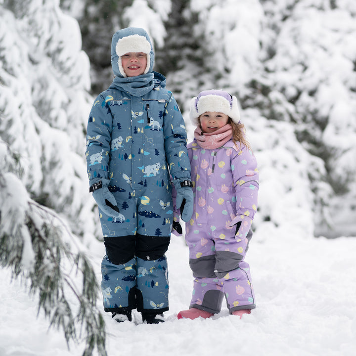 >Jan & Jul Kids Fleece Neck Warmer - Stormy Blue