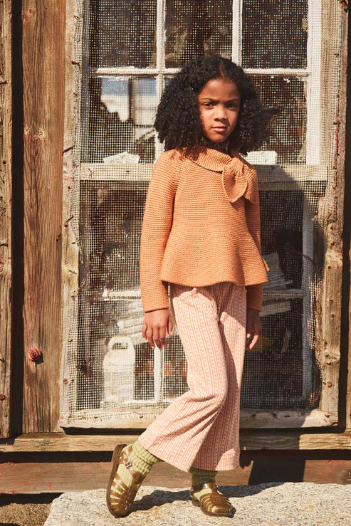 Misha & Puff Kids Peplum Scout Pullover - 5Y