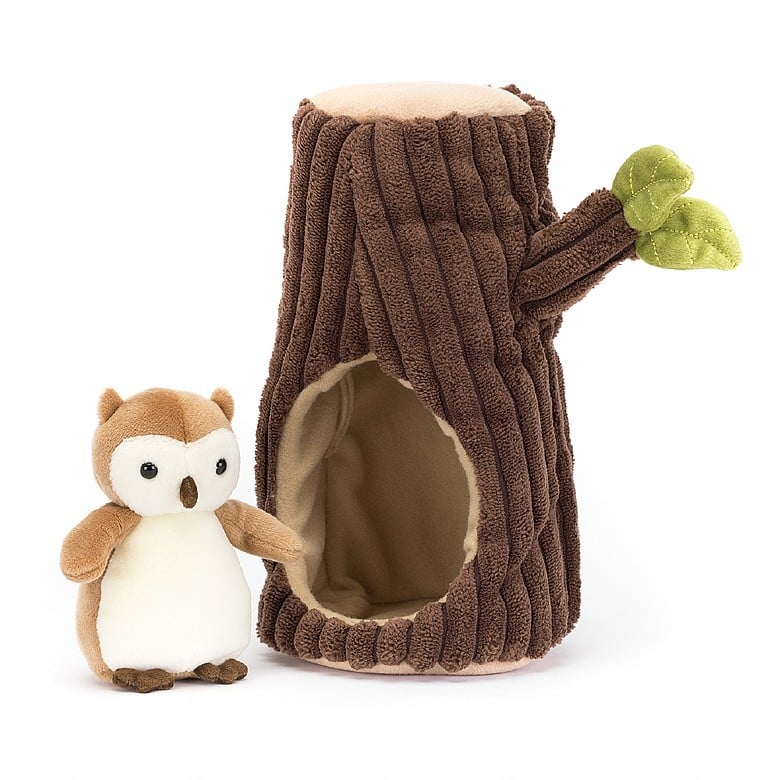 Jellycat Forest Fauna Owl - H7" X W4"