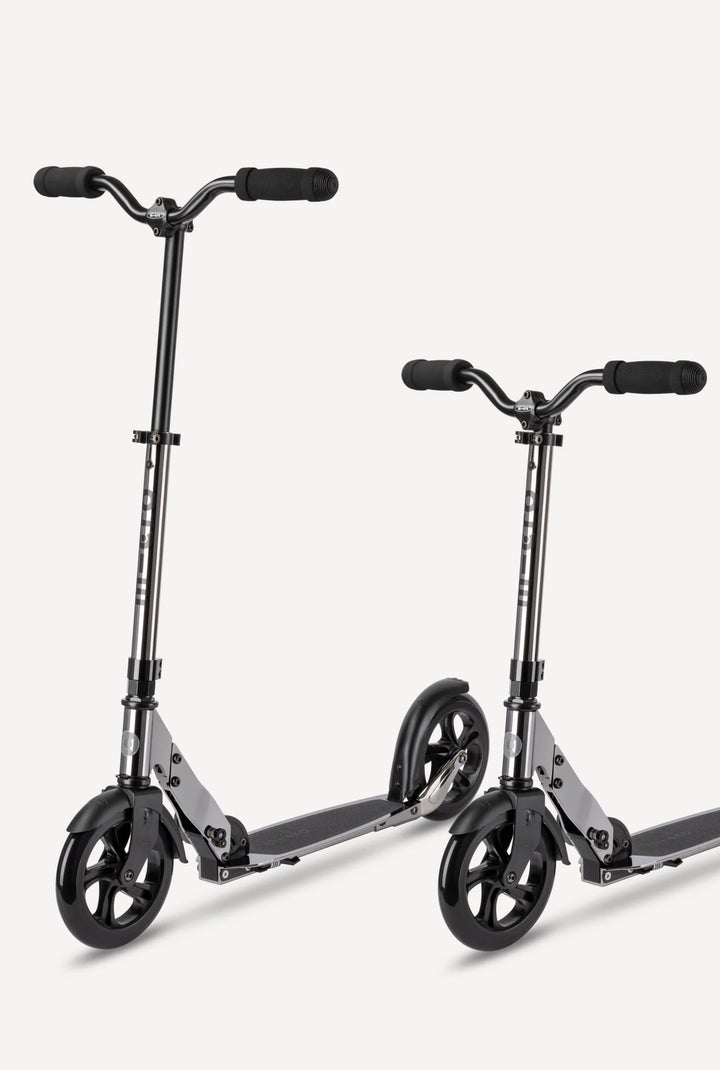 Micro Kids/Teen/Adults Classic Black Neochrome Scooter