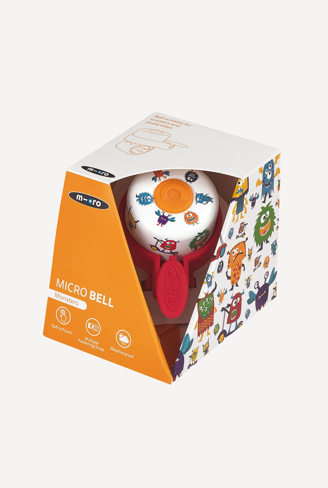 Micro Kickboard Kids Scooter Bell - Monster