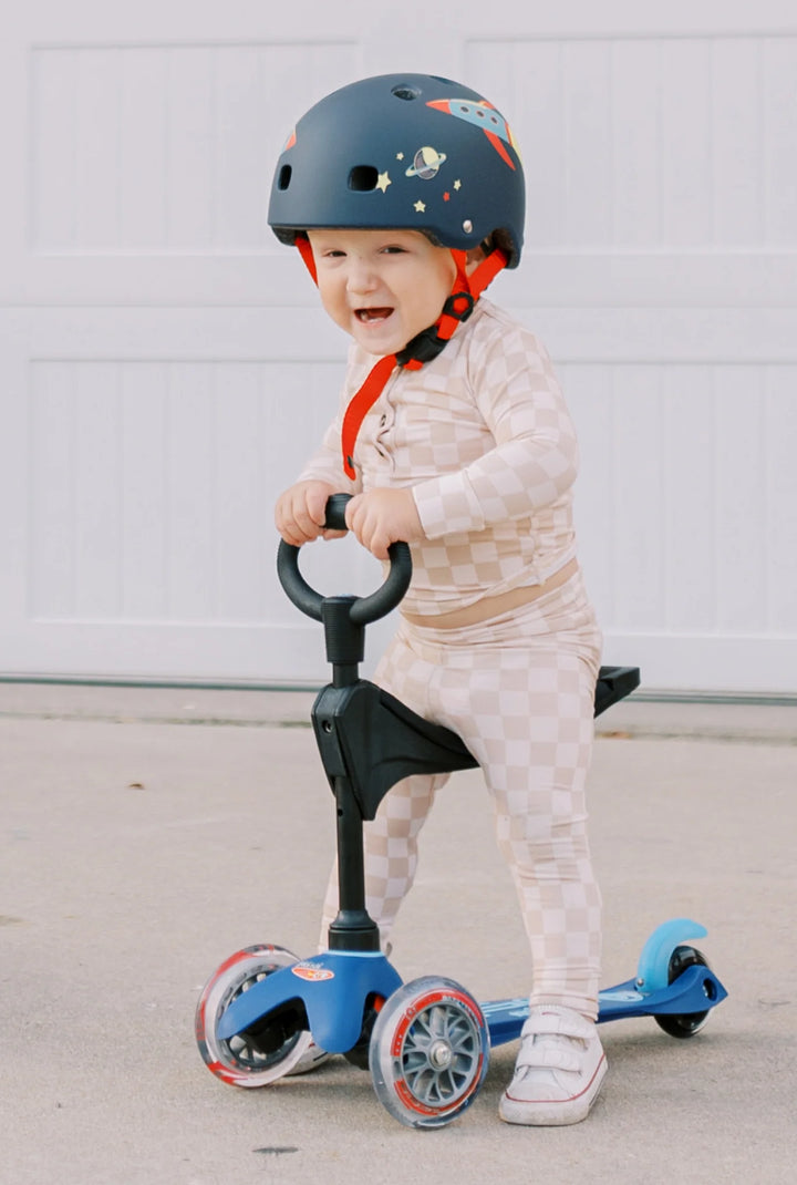 Micro Kids Mini 3in1 Deluxe Scooter - Blue [Ages 1-5]