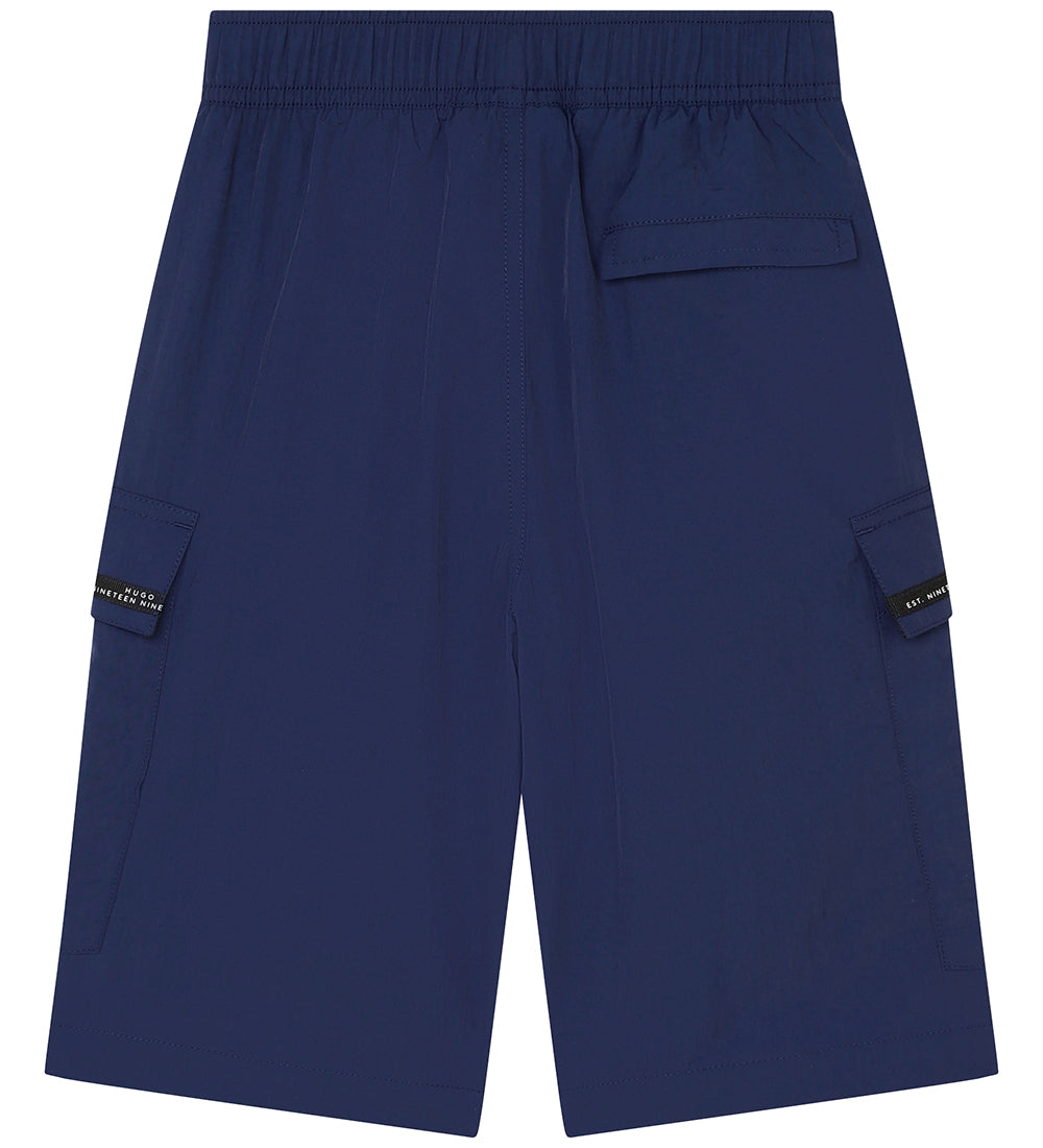 HUGO Kids Boys Shorts - Medieval Blue - 8Y