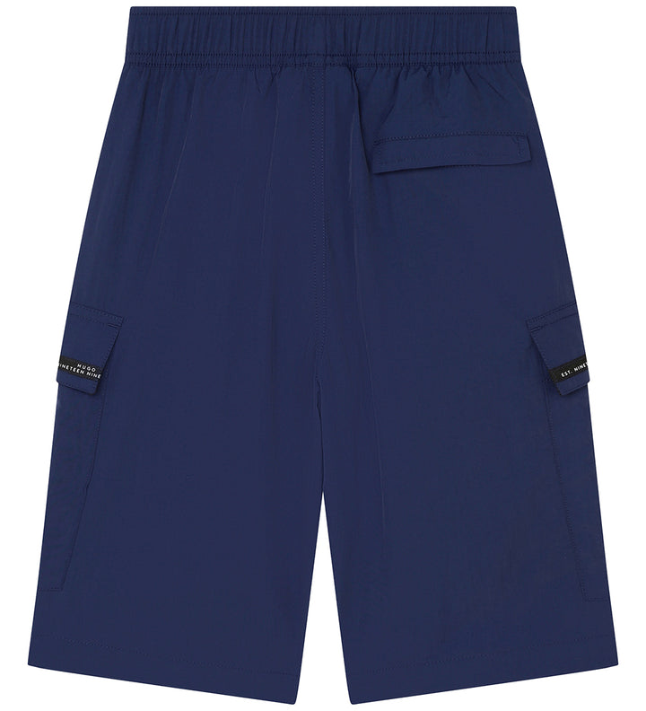 HUGO Kids Boys Shorts - Medieval Blue - 8Y