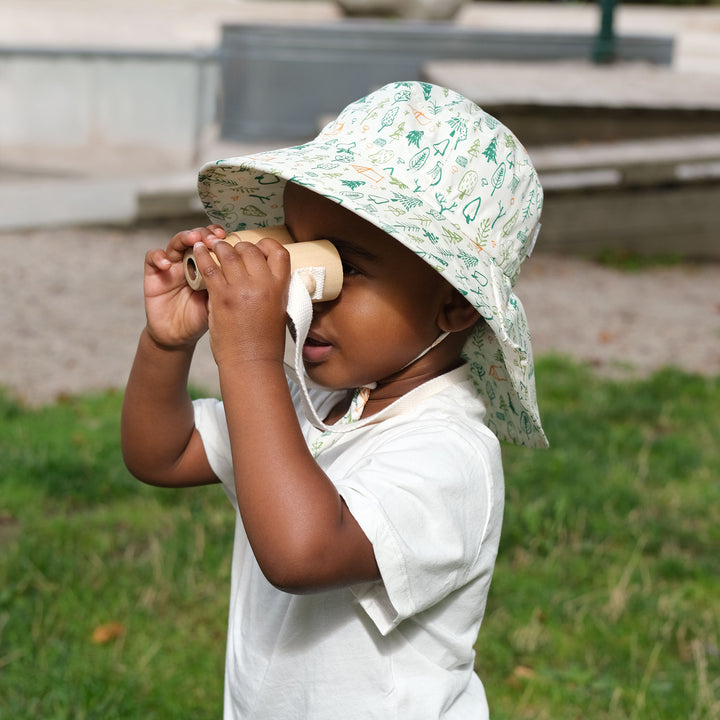>Jan & Jul Kids Cotton Xplorer Hat - Camp Grove
