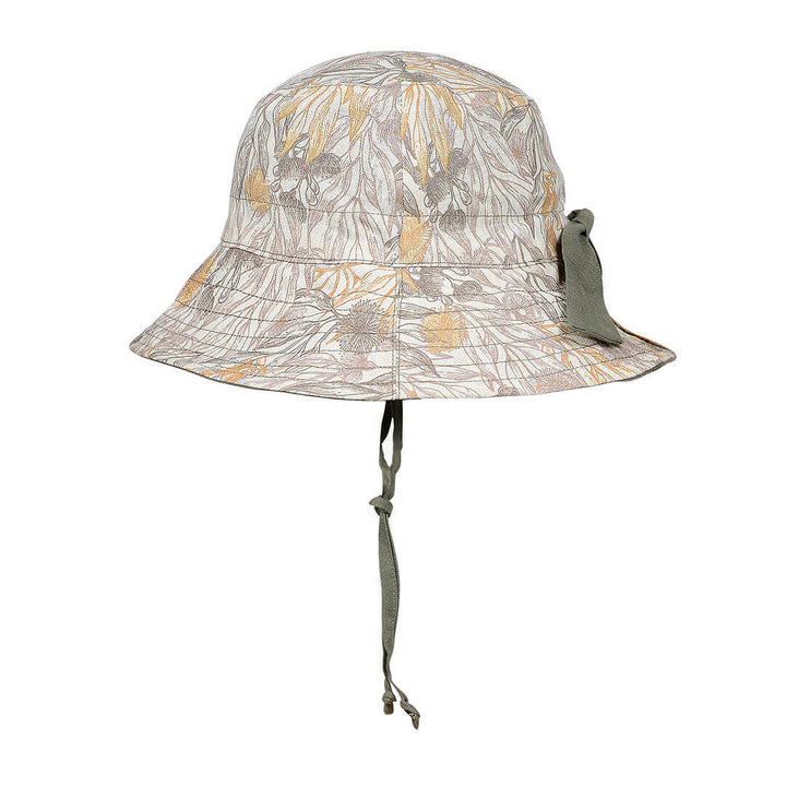 Bedhead Kids UPF50+ EXPLORER Reversible Classic Bucket Sun Hat - Mallee / Moss