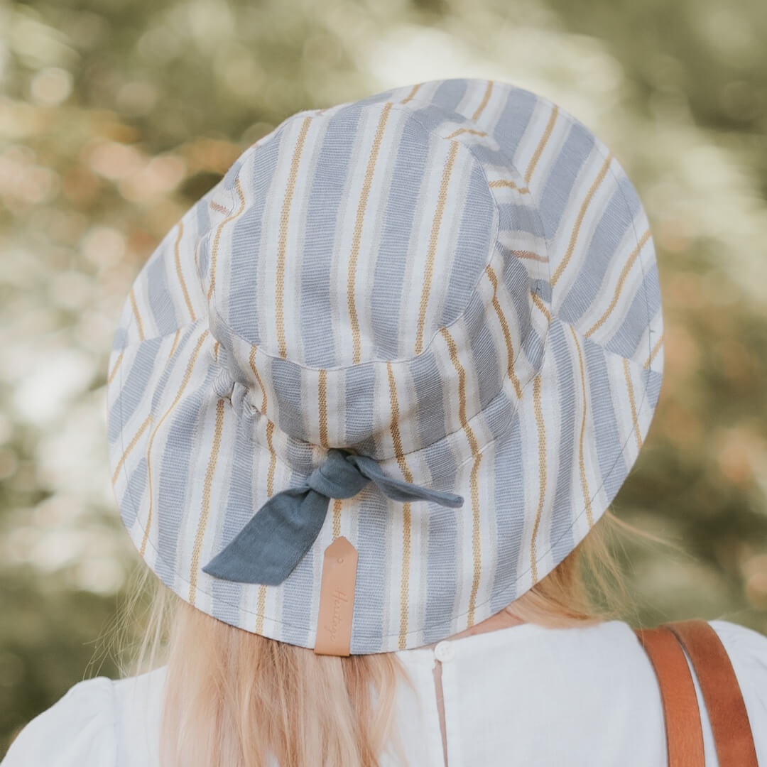 Bedhead Ladies UPF50+ VACATIONER Reversible Sun Hat - Spencer / Steele