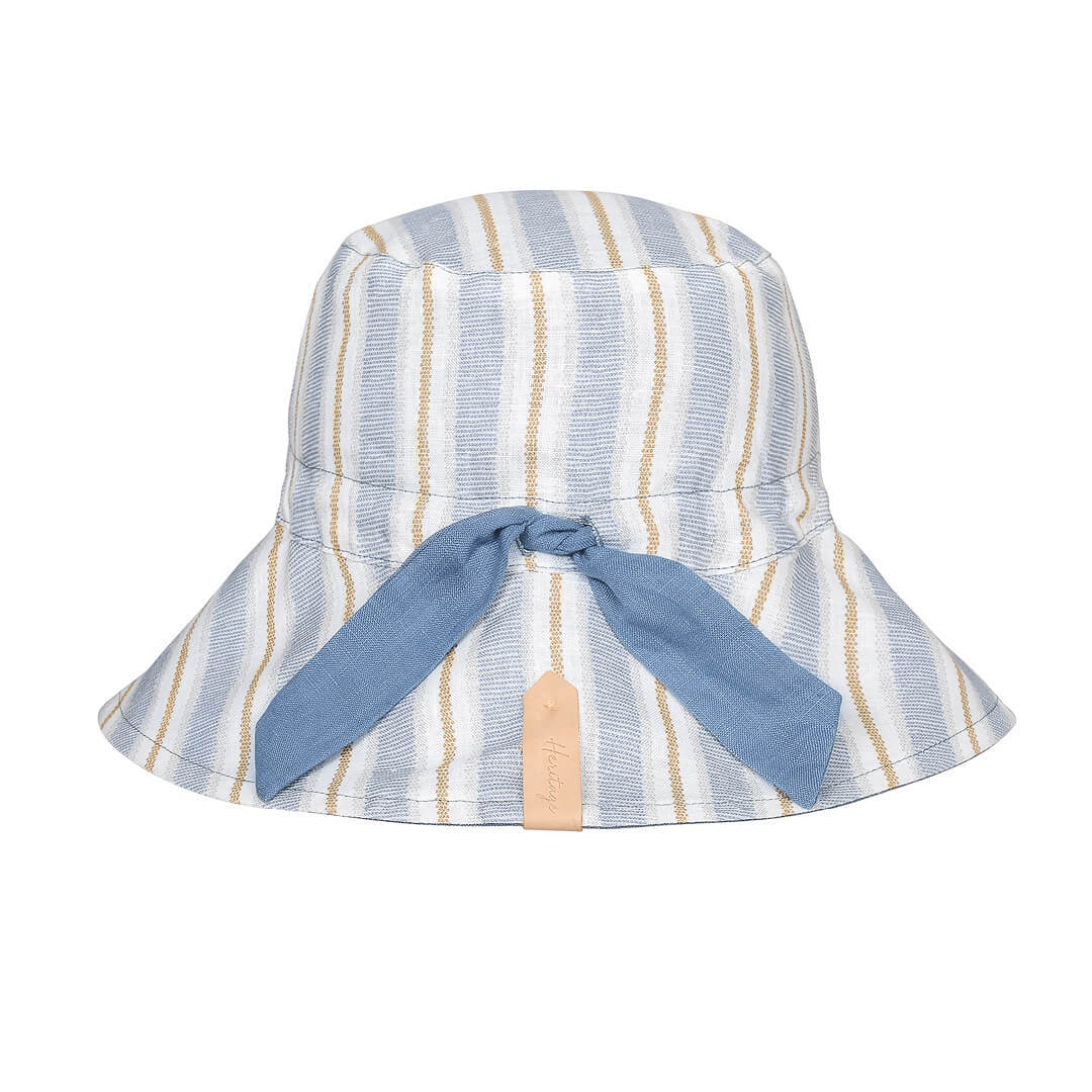 Bedhead Ladies UPF50+ VACATIONER Reversible Sun Hat - Spencer / Steele