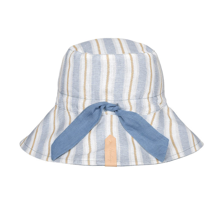 Bedhead Ladies UPF50+ VACATIONER Reversible Sun Hat - Spencer / Steele