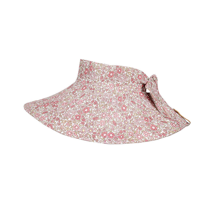 Bedhead Ladies UPF50+ VOYAGER Wide Brimmed Reversible Visor Sun Hat - Ramble / Rosa