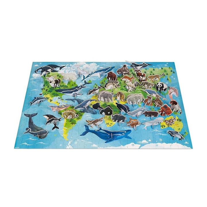 Janod WWF® Priorities Species 350 Piece Puzzle Age 7Y+