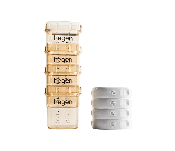 Hegen PCTO 5oz/150ml Breast Milk Storage PPSU Container - 4 PACK