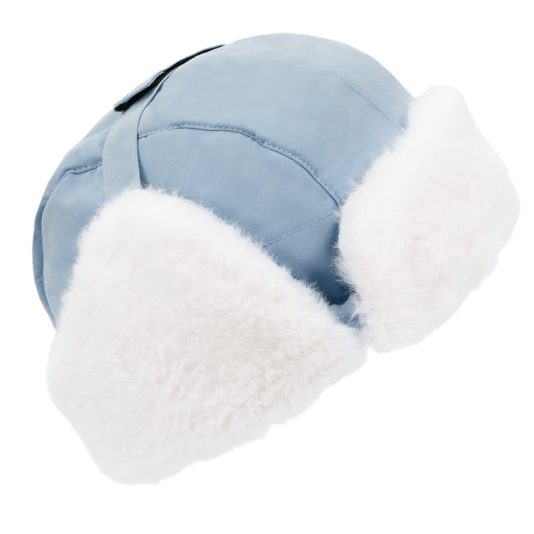 >Jan & Jul Kids Toasty-Dry Trapper Hat - Dusty Blue