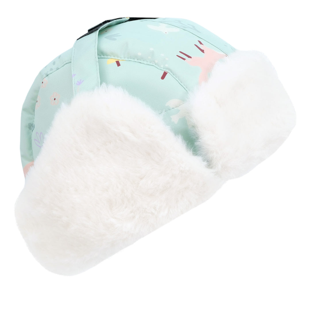 >Jan & Jul Kids Toasty-Dry Trapper Hat - Minty Forest