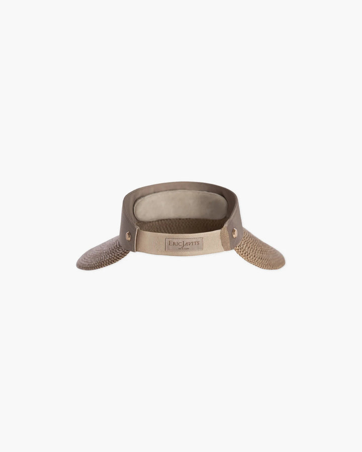 >Eric Javits Champ II 12164 Visor Sun Hat in Bark