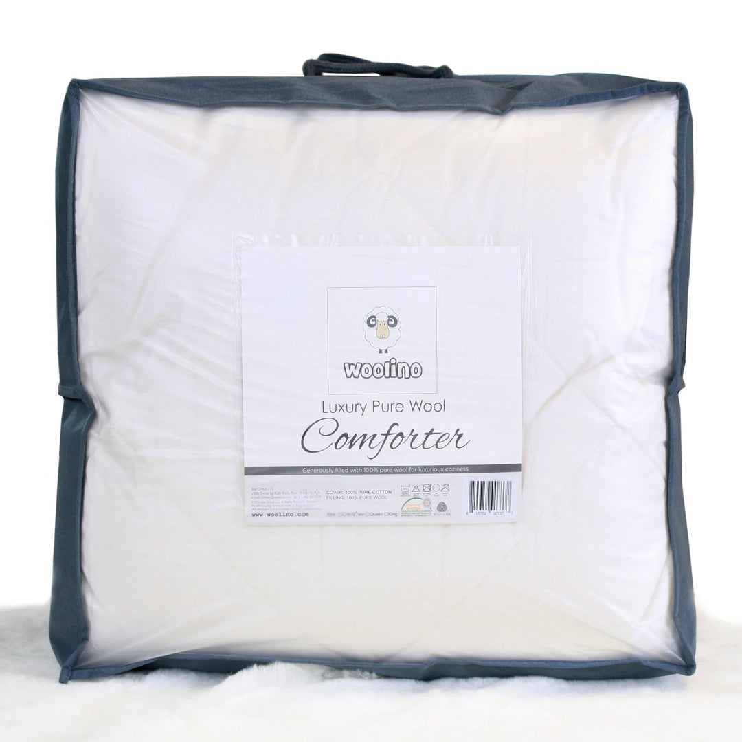 Woolino 100% Natural Merino Wool Comforter - Queen