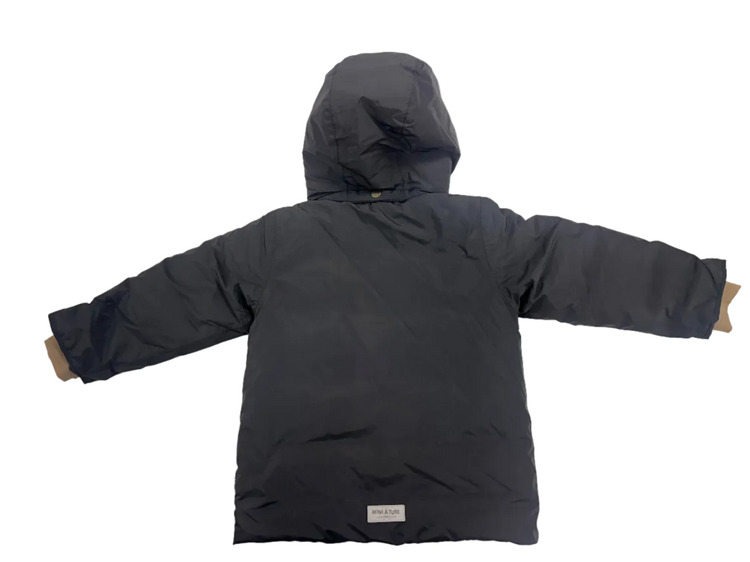 MINI A TURE Kids MATWALIN Puffer Jacket - Forged Iron Blue