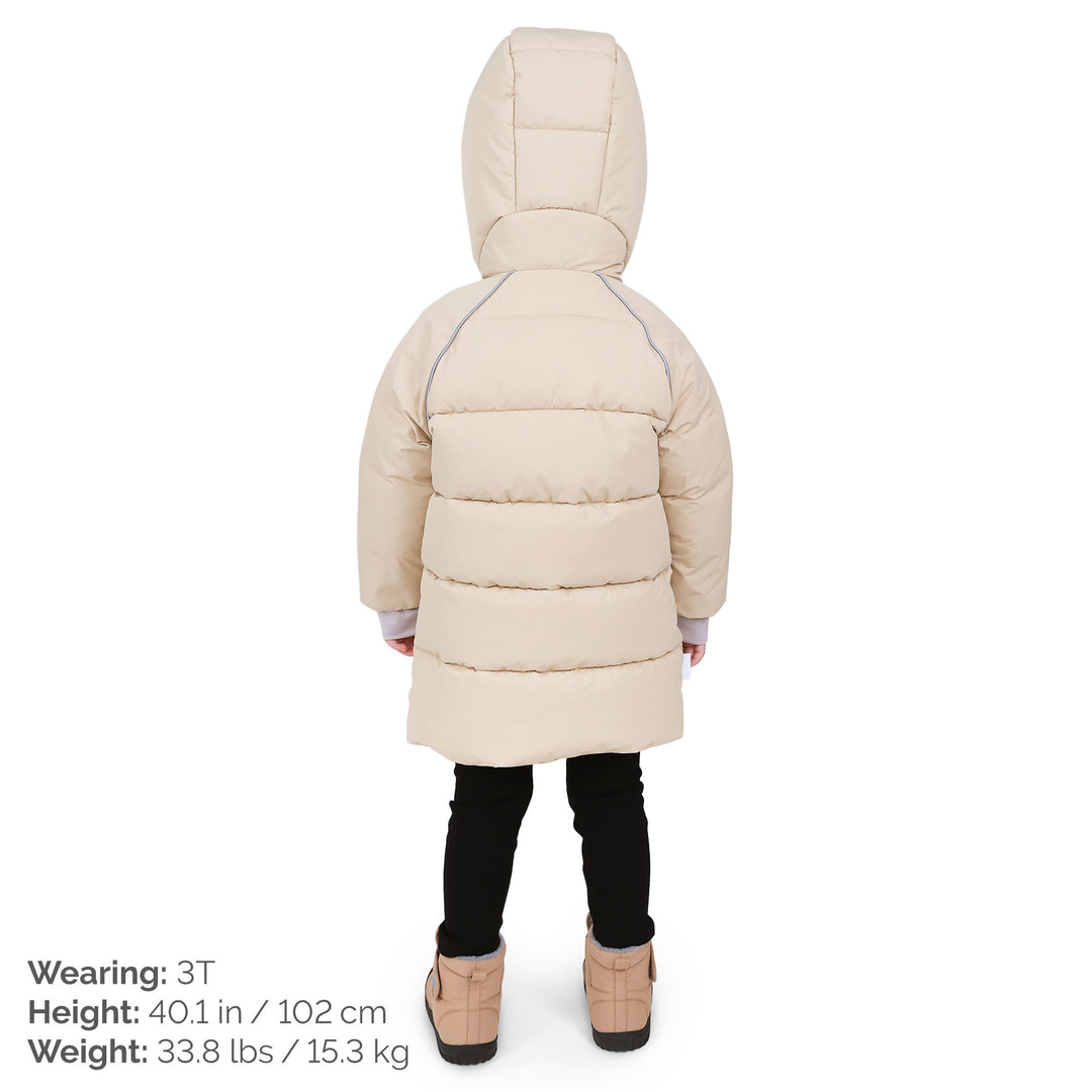 >Jan & Jul Kids Waterproof Winter Coat - Oat