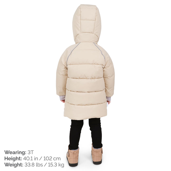 >Jan & Jul Kids Waterproof Winter Coat - Oat