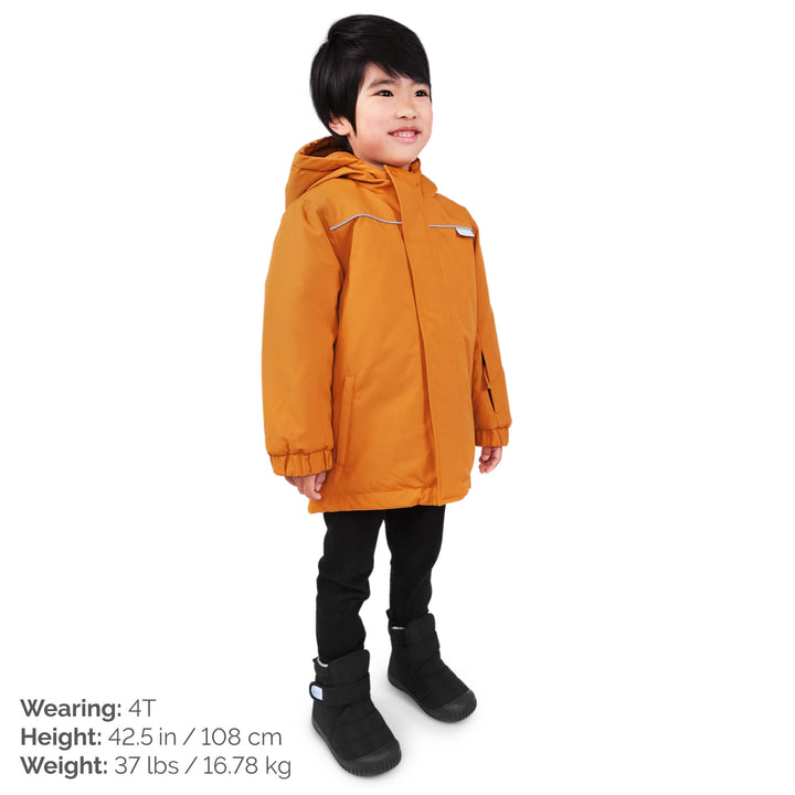 >Jan & Jul Kids Ski Jacket - Cinnamon
