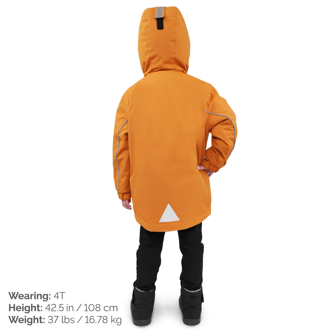 >Jan & Jul Kids Ski Jacket - Cinnamon