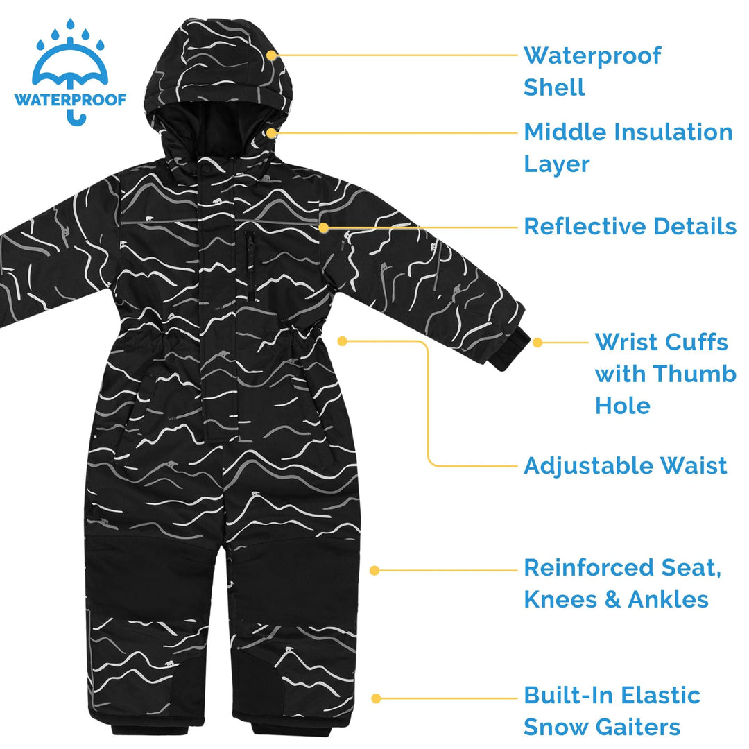 >Jan & Jul Kids Waterproof Snowsuit - Bear Mountain