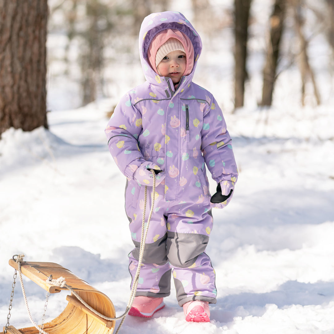 >Jan & Jul Kids Waterproof Snowsuit - Macarons