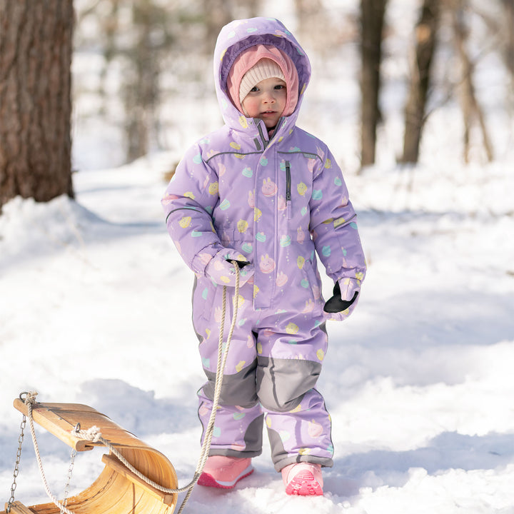 >Jan & Jul Kids Waterproof Snowsuit - Macarons