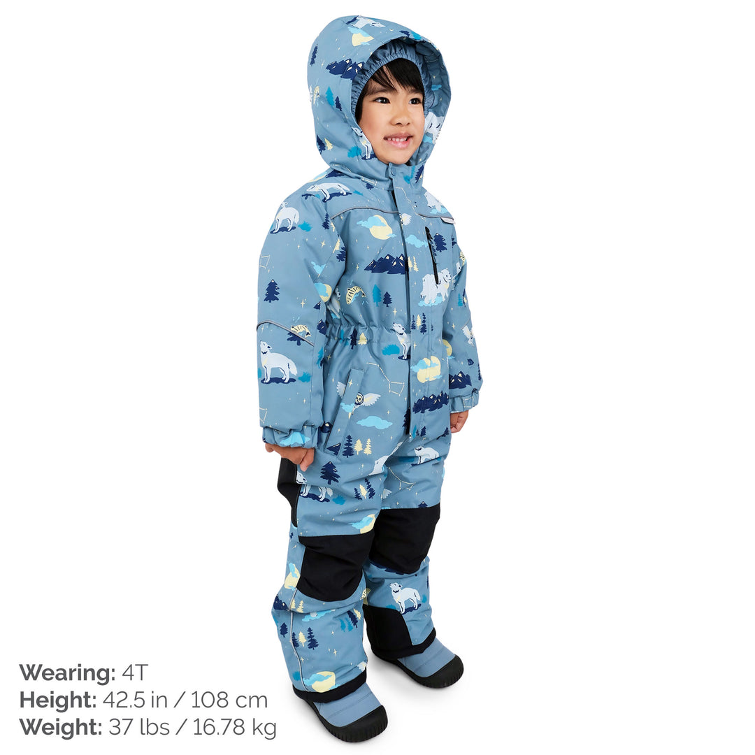 >Jan &amp; Jul Kids Waterproof Snowsuit - Wolf and Bear
