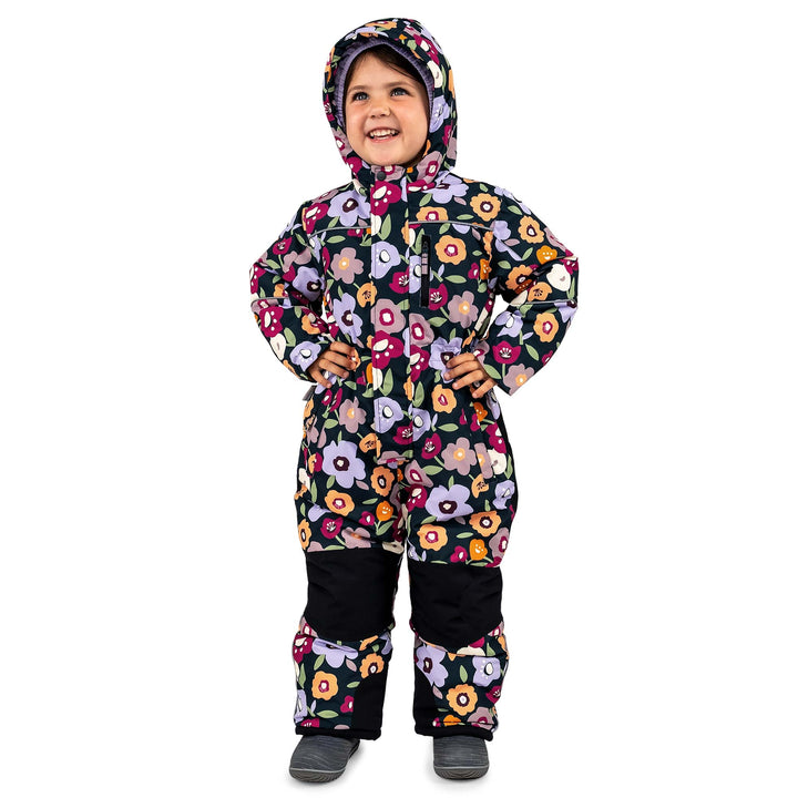 >Jan & Jul Kids Waterproof Snowsuit - Winter Flowers