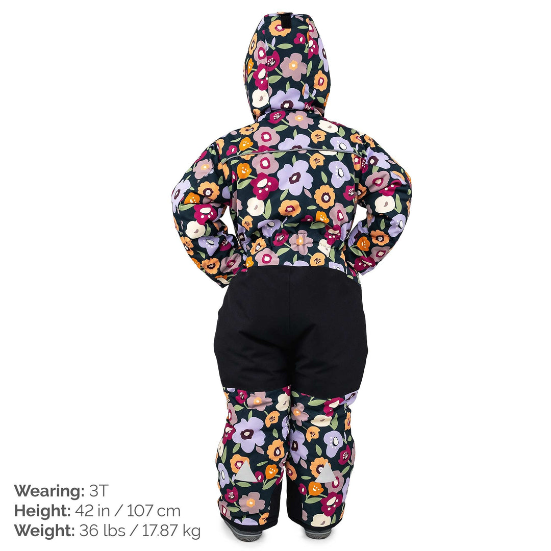 >Jan & Jul Kids Waterproof Snowsuit - Winter Flowers