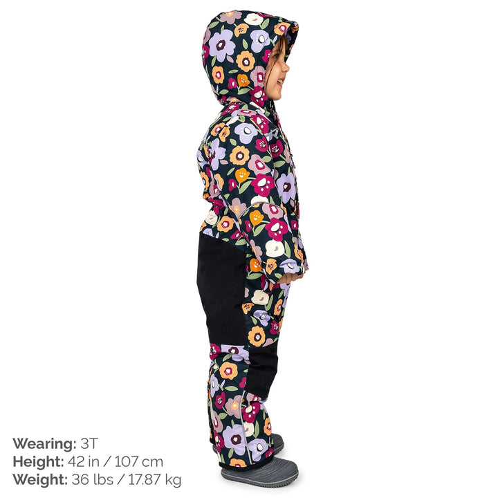 >Jan & Jul Kids Waterproof Snowsuit - Winter Flowers