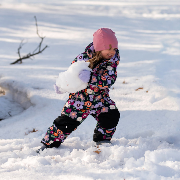 >Jan & Jul Kids Waterproof Snowsuit - Winter Flowers