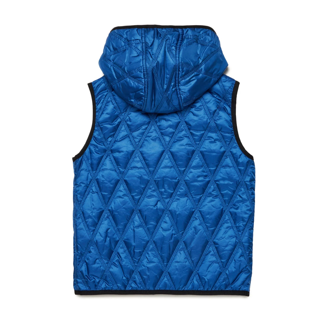 Diesel Kids Lightweight Diamond-Pattern Quilted Vest - 8Y