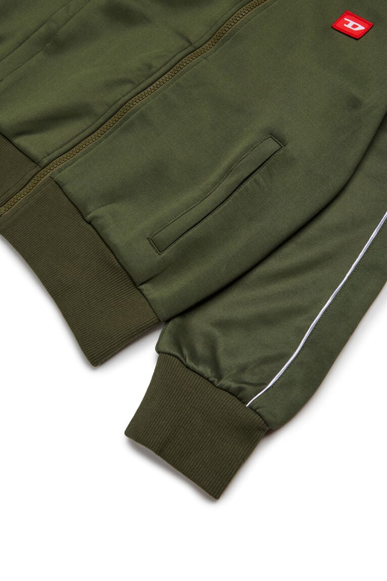 Diesel Kids Logo Green Track Jacket and Pants in Green - 8Y
