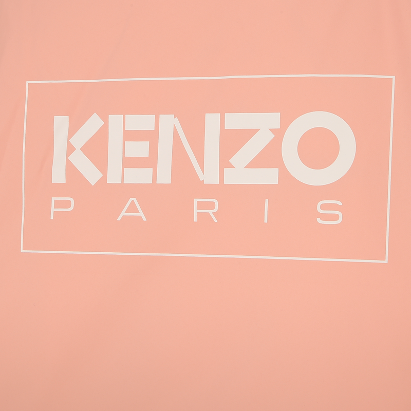 Kenzo Kids Water-Repellent Hooded Puffer Jacket - Nude