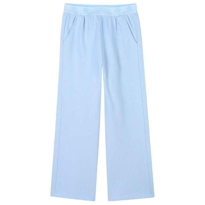 KENZO Kids Logo-Print Track Pants - Light Blue - 8Y