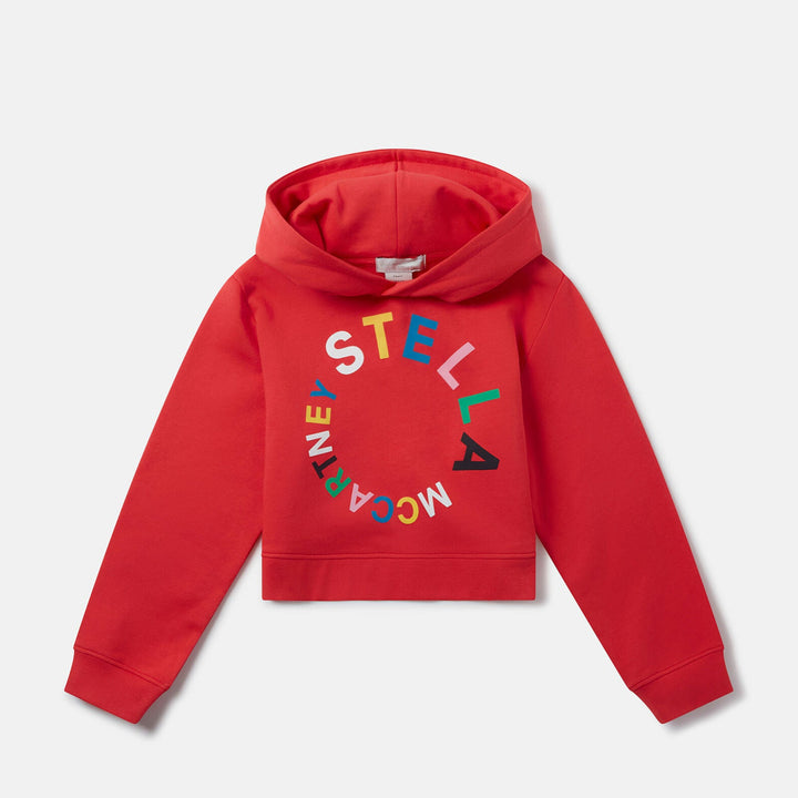 STELLA MCCARTNEY Kids Red Printed Hoodie