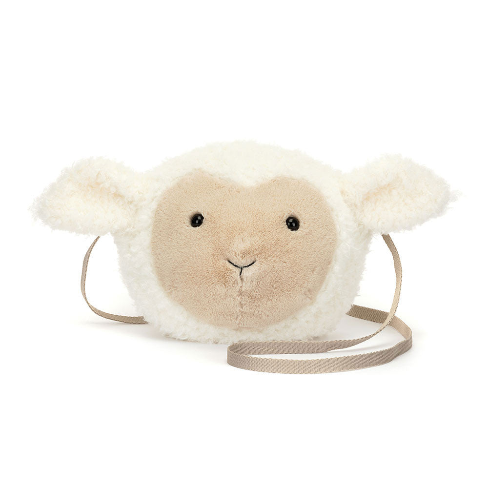 Jellycat Little Lamb Bag 7.5in x 7.5in x 2in