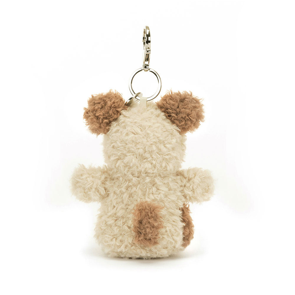 Jellycat Little Pup Bag Charm H7" X W2"