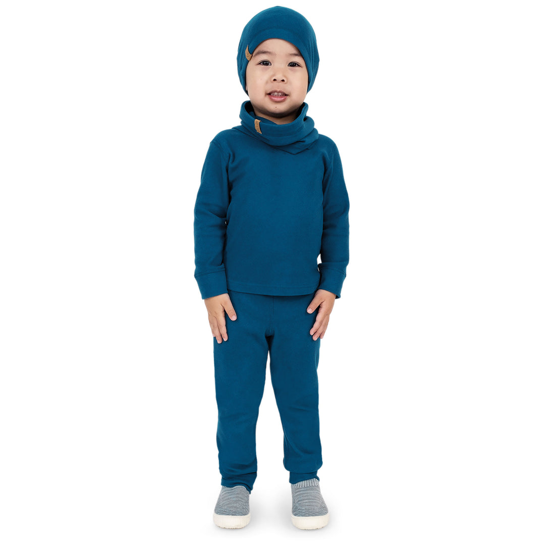 >Jan & Jul Kids Comfy-Fit Thermal Beanie Cap - Deep Blue