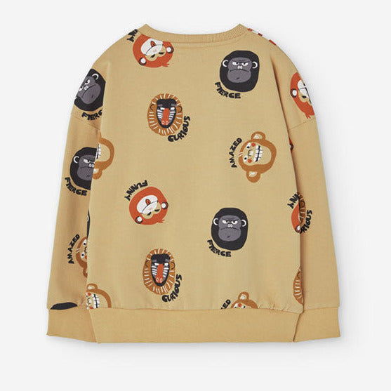 Losan Kids GORILLA Sweatshirt in Mustard