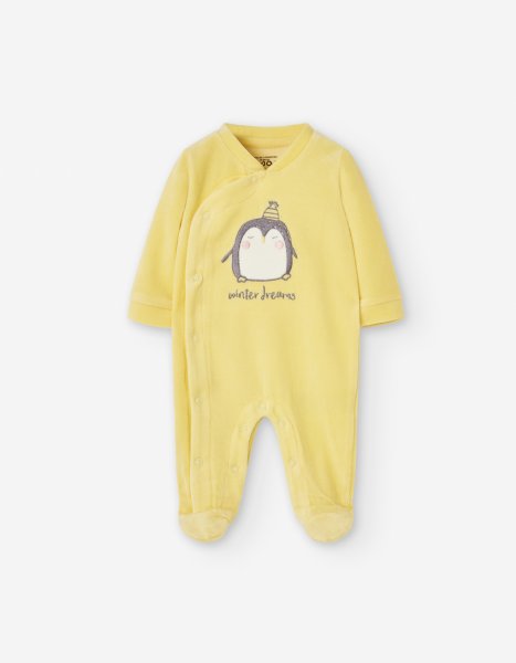 Losan Baby PENGUIN Pajamas - Light Yellow