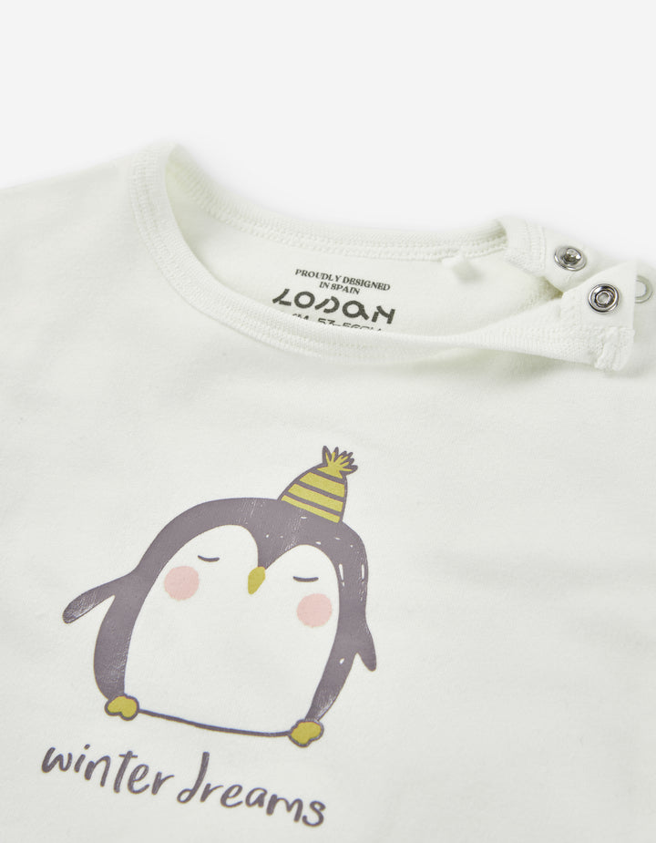 Losan Baby PENGUIN Two-piece Set - Newborn