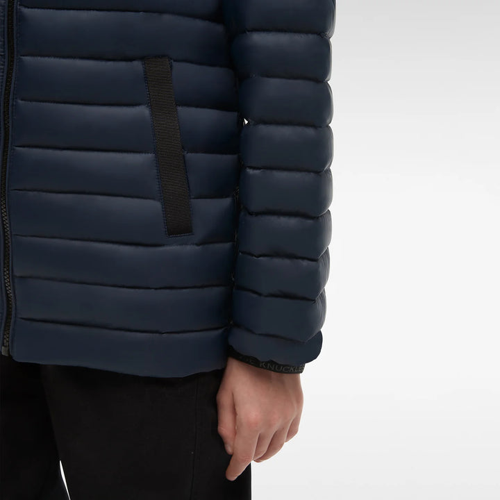 Moose Knuckles Kids Air Down Jacket - Navy