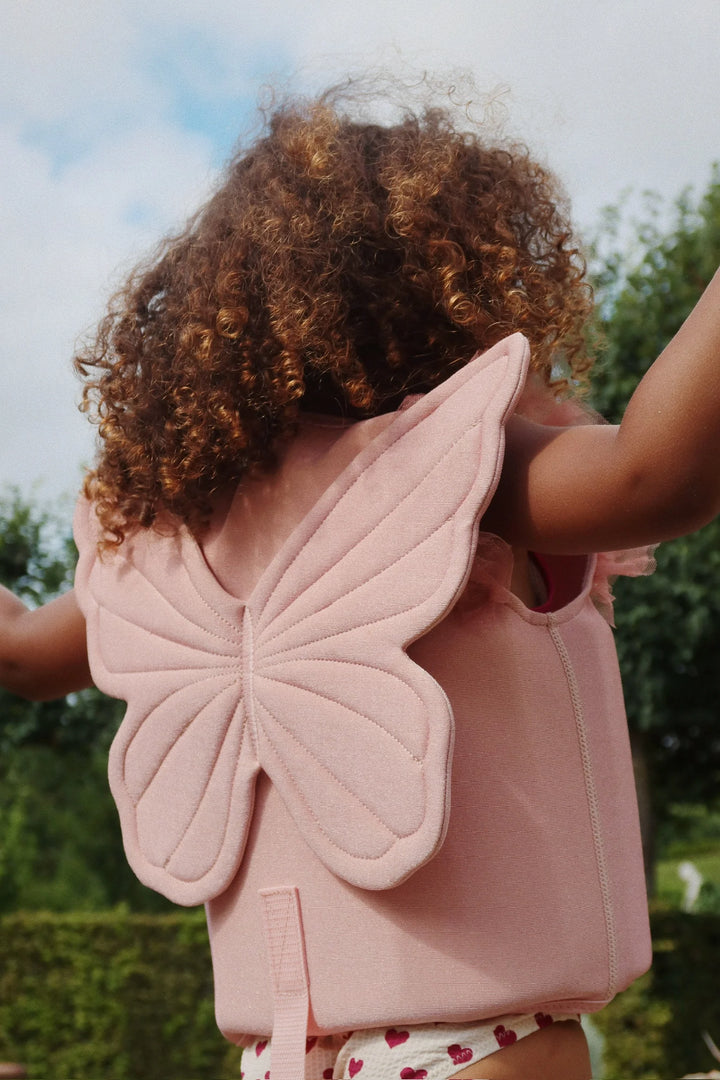 Konges Sloejd Girl Piper Swim Vest - Powder Pink